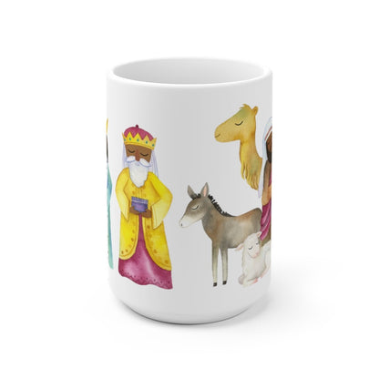 Black Nativity Scene Mug - The Trini Gee