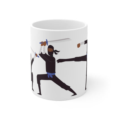 Black Ninja Mug - The Trini Gee