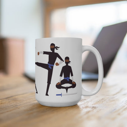 Black Ninja Mug - The Trini Gee