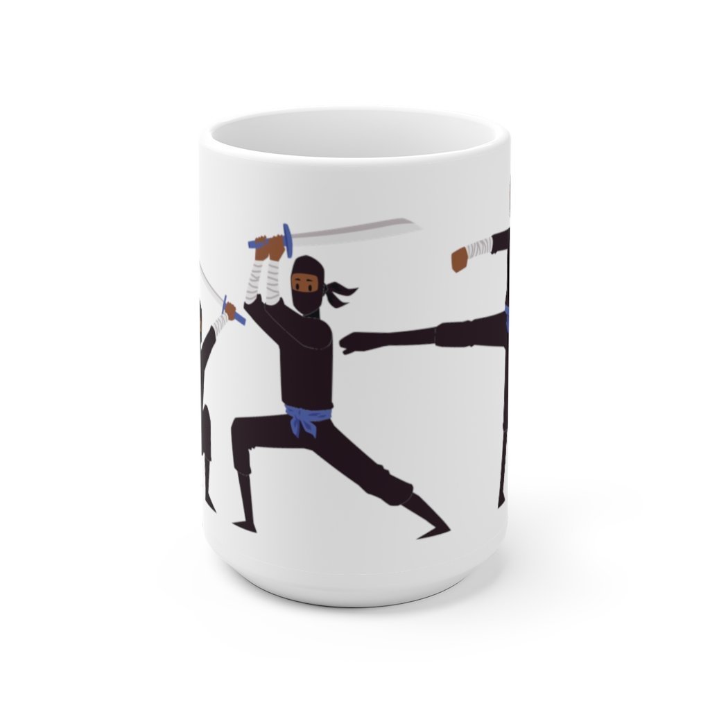 Black Ninja Mug - The Trini Gee