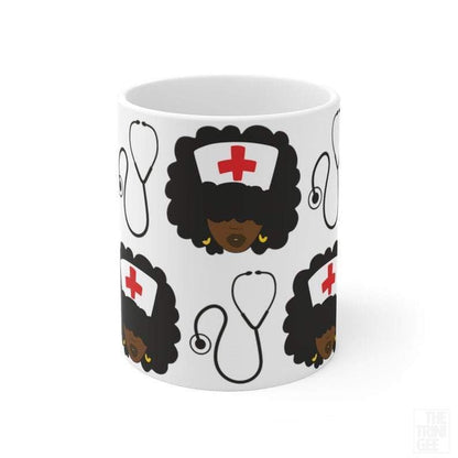 Black Nurses Mug - The Trini Gee