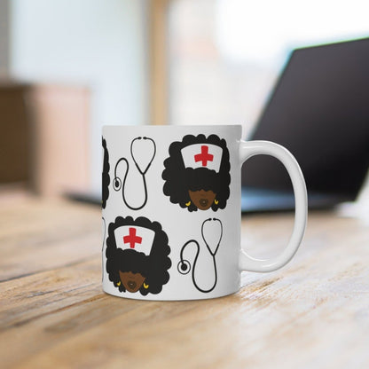 Black Nurses Mug - The Trini Gee