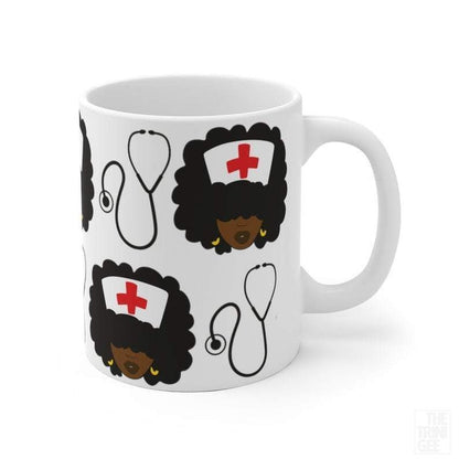 Black Nurses Mug - The Trini Gee