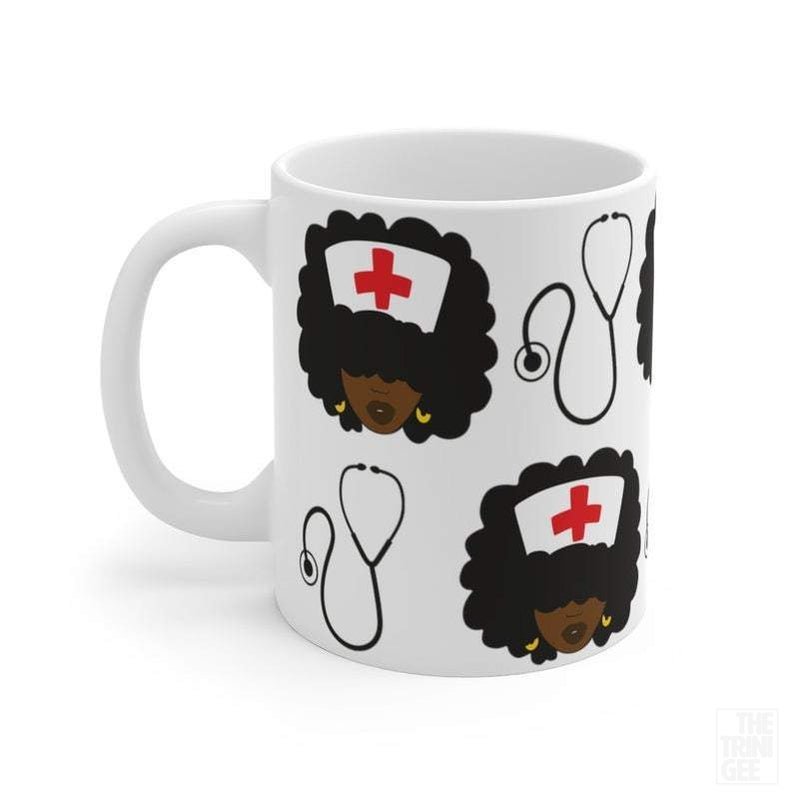 Black Nurses Mug - The Trini Gee