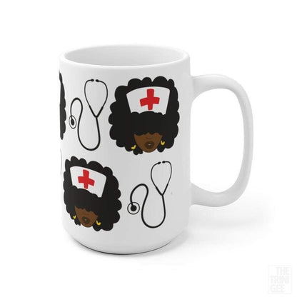 Black Nurses Mug - The Trini Gee