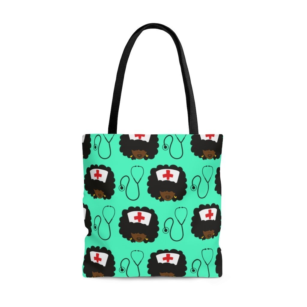 Black Nurses Tote Bag - The Trini Gee