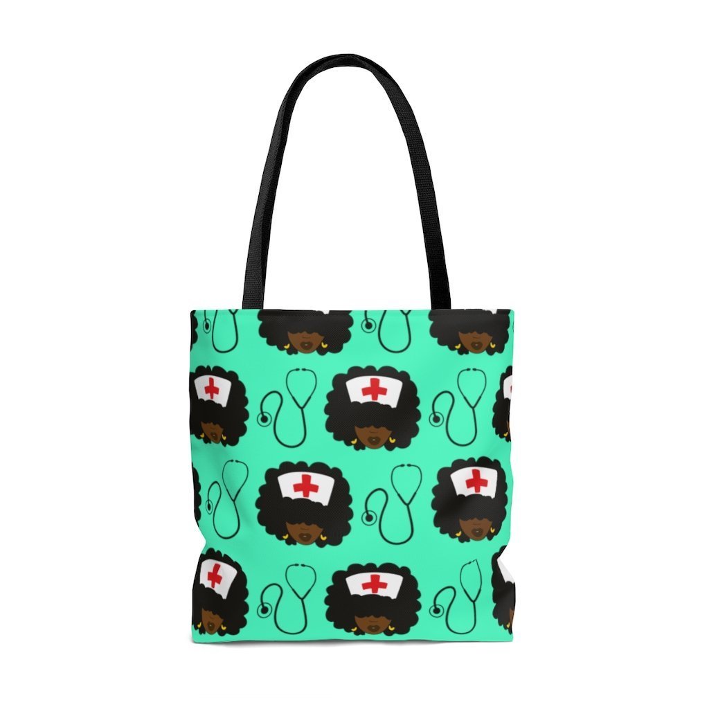 Black Nurses Tote Bag - The Trini Gee