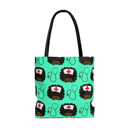 Black Nurses Tote Bag - The Trini Gee