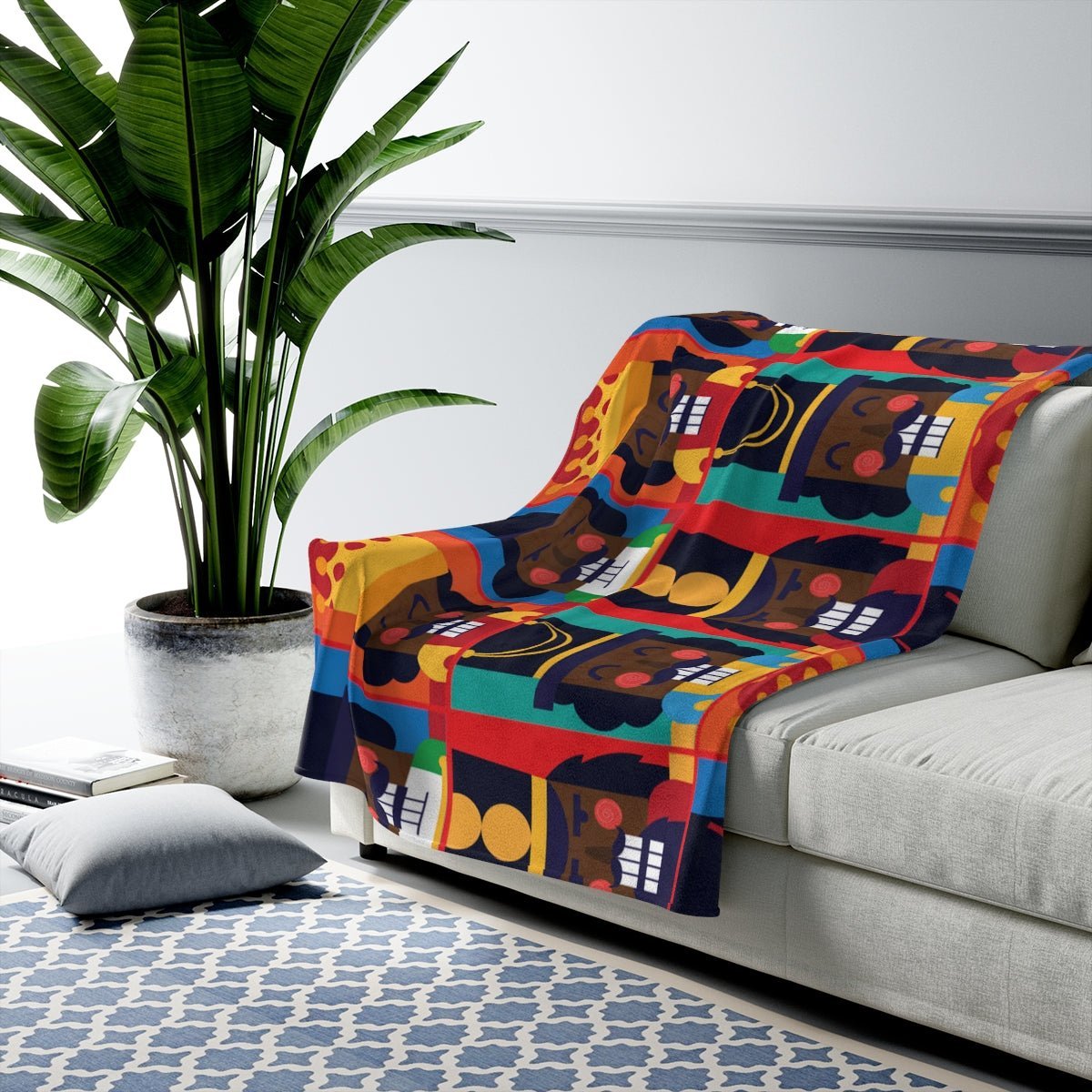 Black Nutcrackers Blanket - The Trini Gee