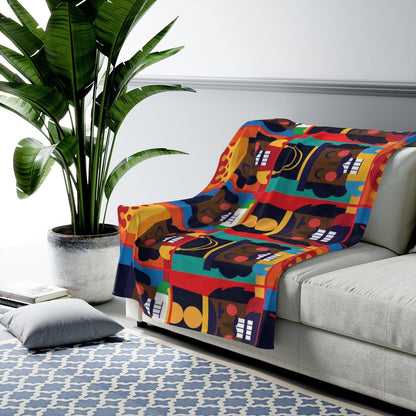 Black Nutcrackers Blanket - The Trini Gee