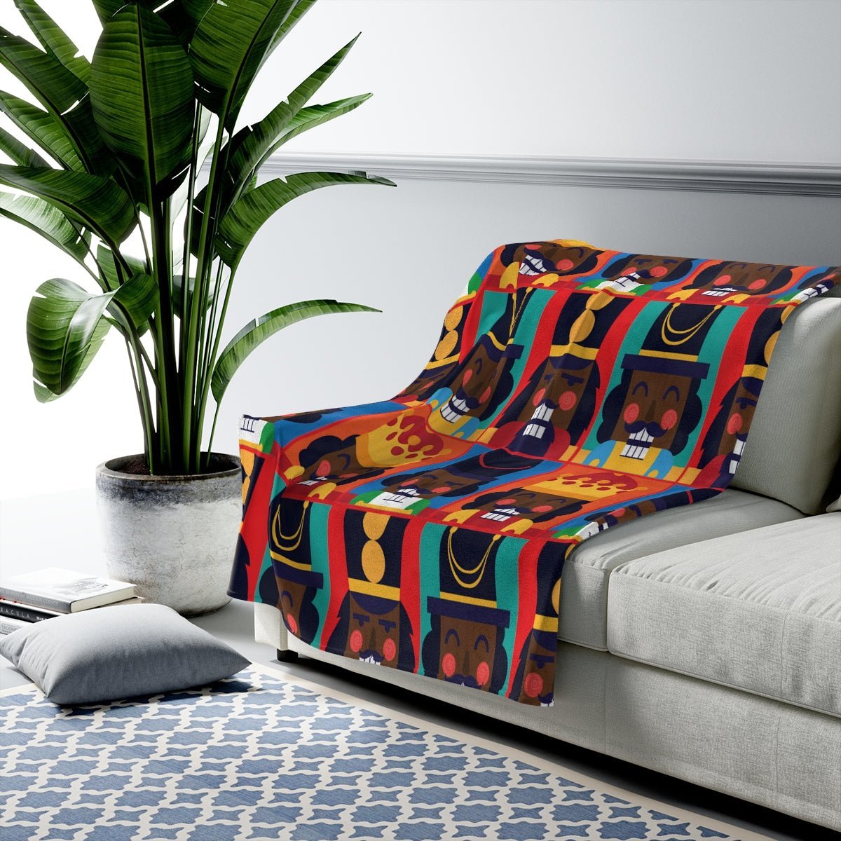 Black Nutcrackers Blanket - The Trini Gee