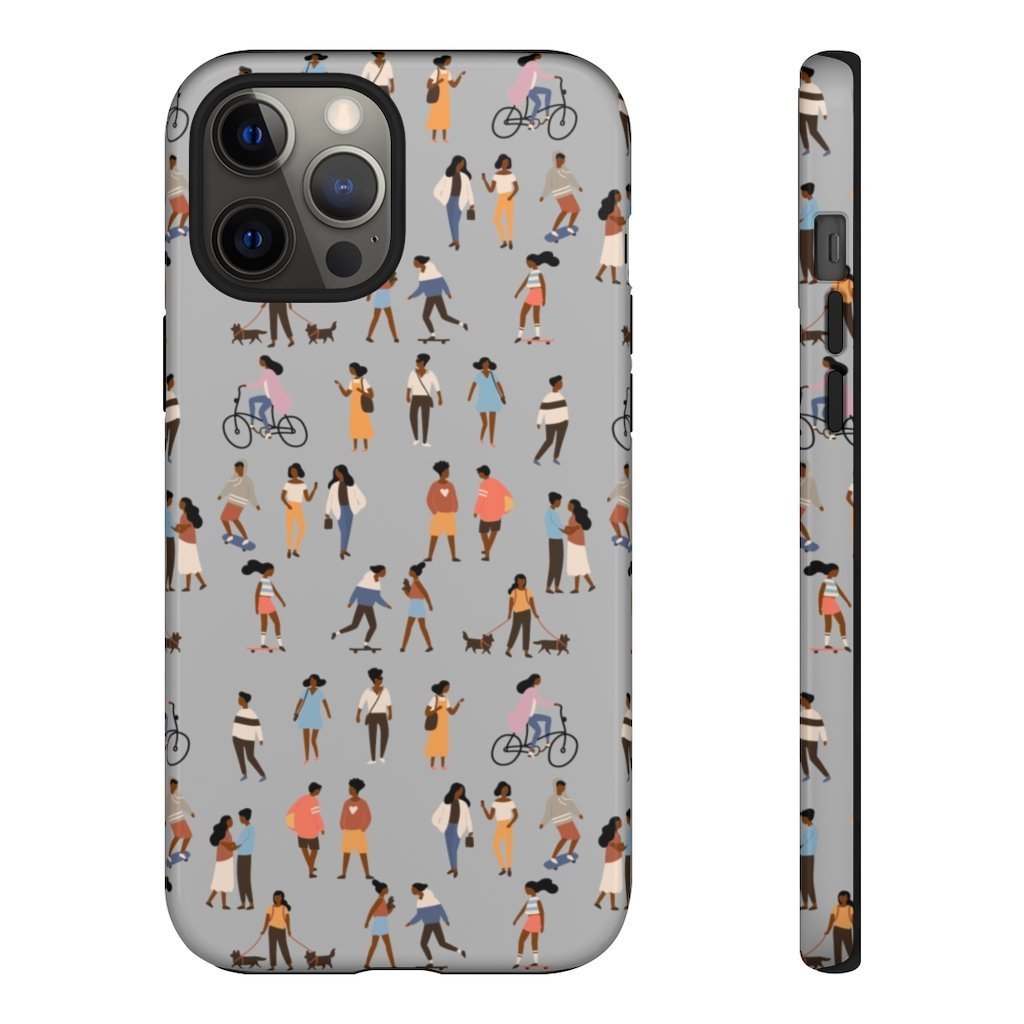 Black People Outdoors Phone Case - The Trini Gee
