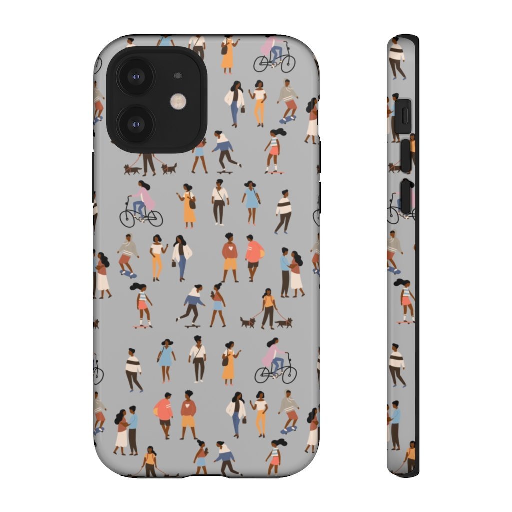 Black People Outdoors Phone Case - The Trini Gee
