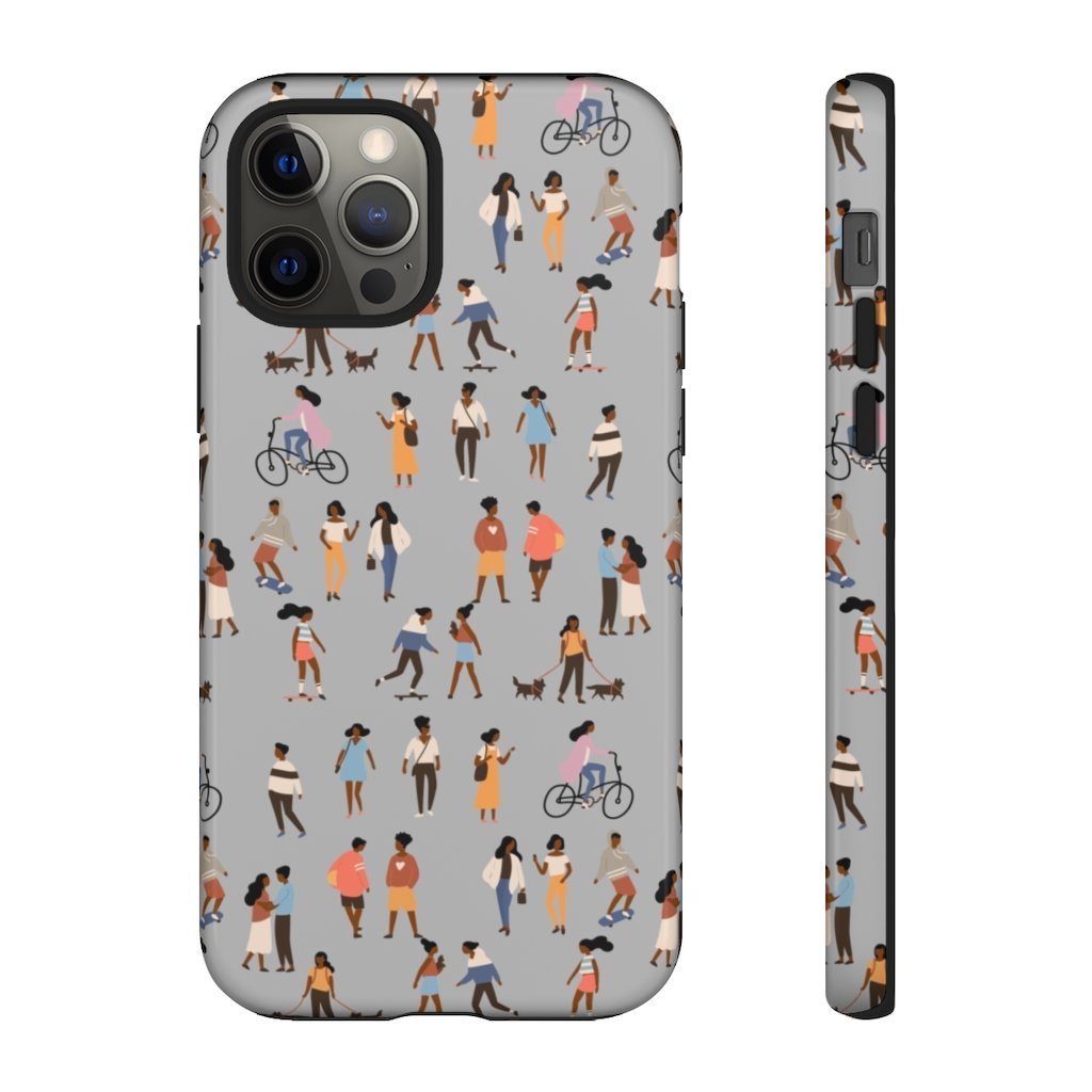 Black People Outdoors Phone Case - The Trini Gee
