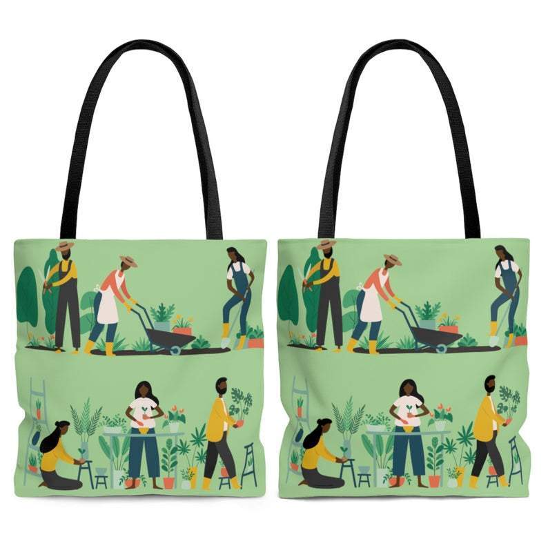 Black People Plant Tote Bag - The Trini Gee