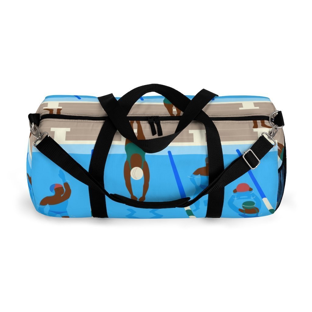 Black People Swim Duffel Bag - The Trini Gee