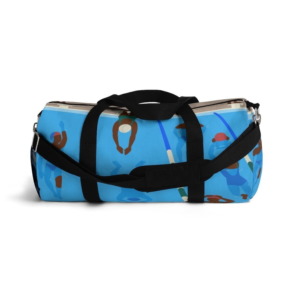 Black People Swim Duffel Bag - The Trini Gee