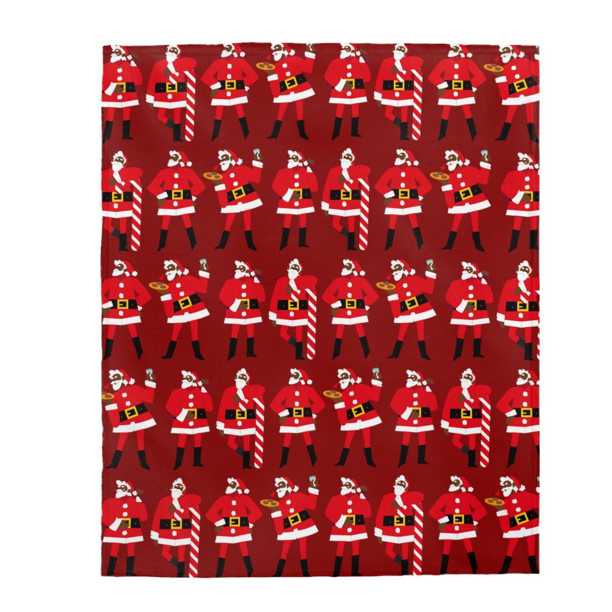 Black Santa Blanket - The Trini Gee
