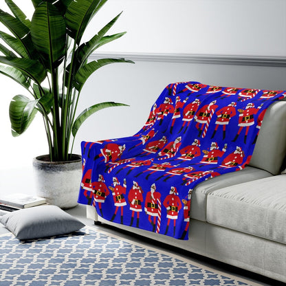 Black Santa Blanket - The Trini Gee