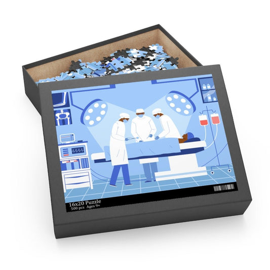 Black Surgeons Puzzle - The Trini Gee
