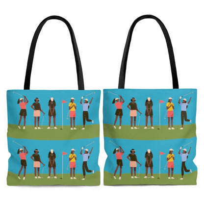 Black Women Golf Tote Bag - The Trini Gee