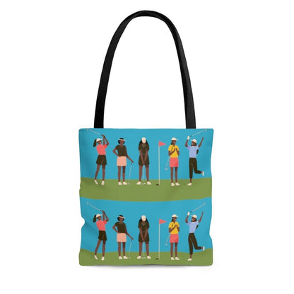 Black Women Golf Tote Bag - The Trini Gee