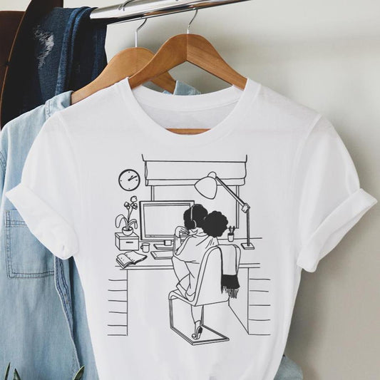 Black Women in Tech Shirt-The Trini Gee