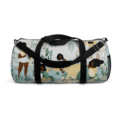 Black Women Plant Duffel Bag-The Trini Gee