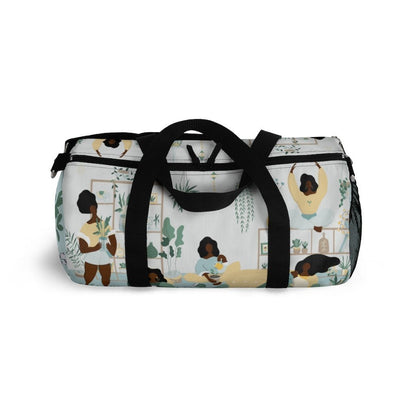 Black Women Plant Duffel Bag-The Trini Gee