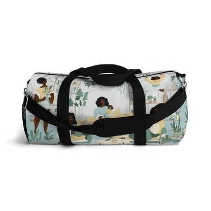 Black Women Plant Duffel Bag-The Trini Gee
