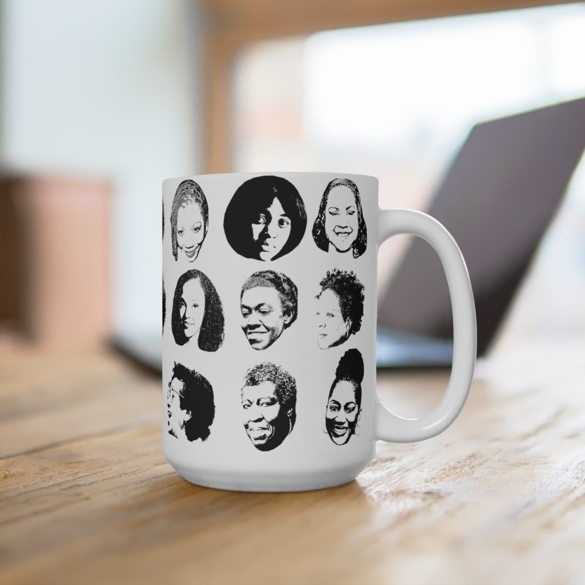 Black Women Writers Mug - Afrocentric Art by The Trini Gee