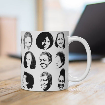 Black Women Writers Mug - Afrocentric Art by The Trini Gee