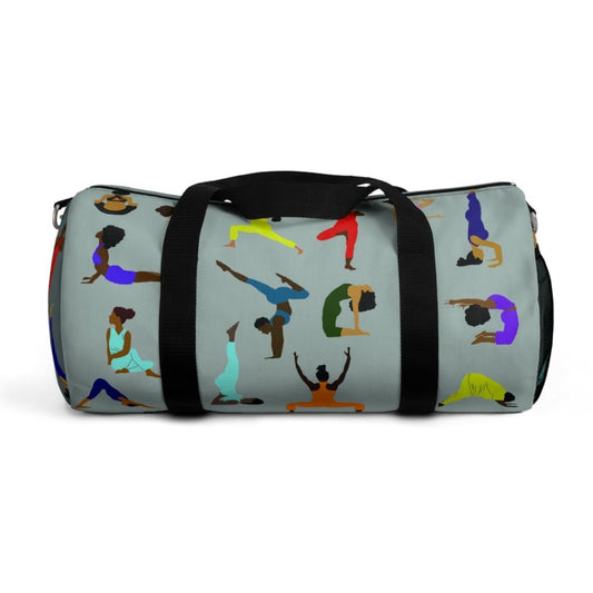 Black Women Yoga Duffel Bag