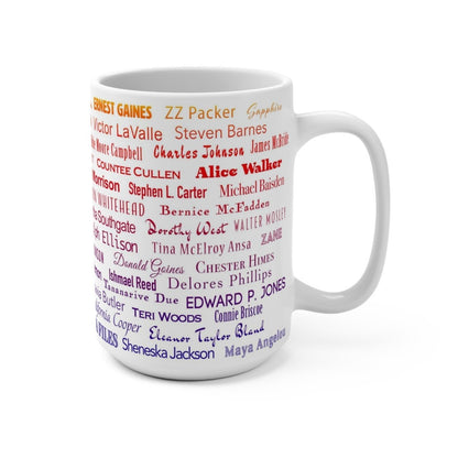 Black Writers Mug - Afrocentric Art by The Trini Gee
