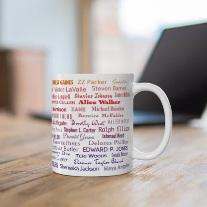 Black Writers Mug - Afrocentric Art by The Trini Gee