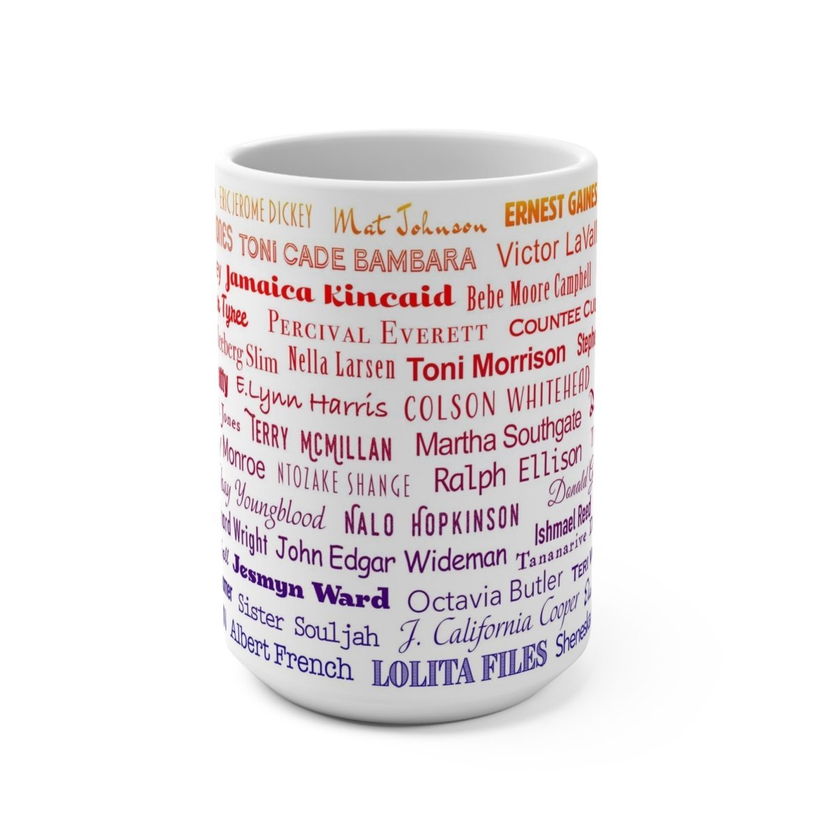 Black Writers Mug - Afrocentric Art by The Trini Gee