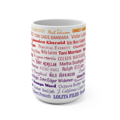 Black Writers Mug - Afrocentric Art by The Trini Gee