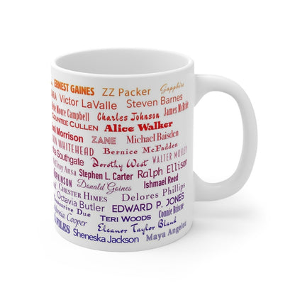 Black Writers Mug - Afrocentric Art by The Trini Gee