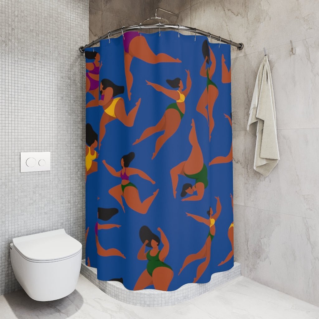 Body Positive Shower Curtain-The Trini Gee