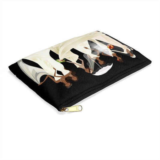 Black Brides Accessory Pouch-The Trini Gee