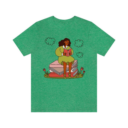 Brown Girl Reading Shirt