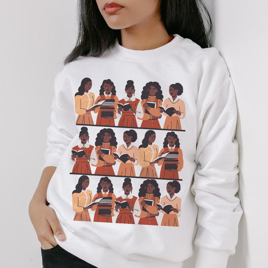 Brown Girls Read Sweatshirt-The Trini Gee