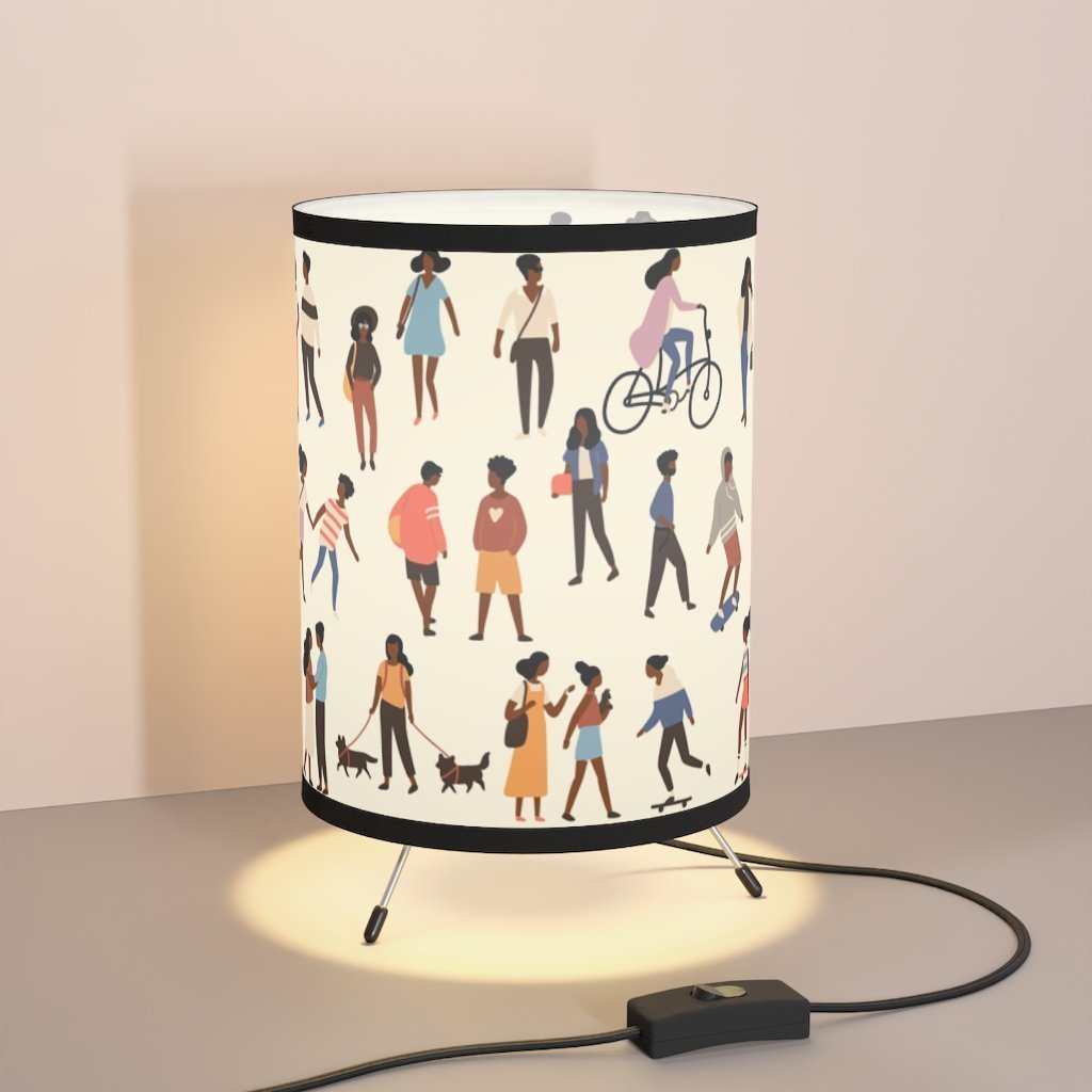 Brown People Lamp-The Trini Gee