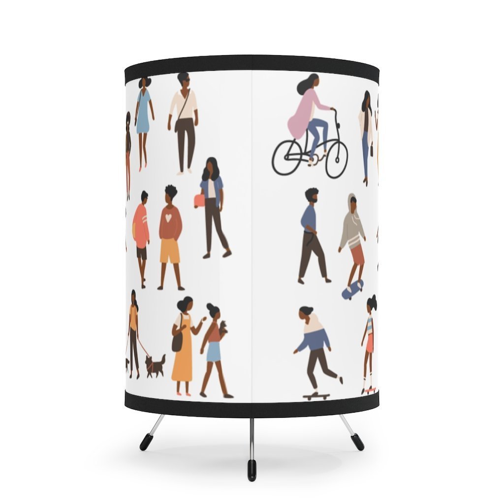 Brown People Lamp-The Trini Gee