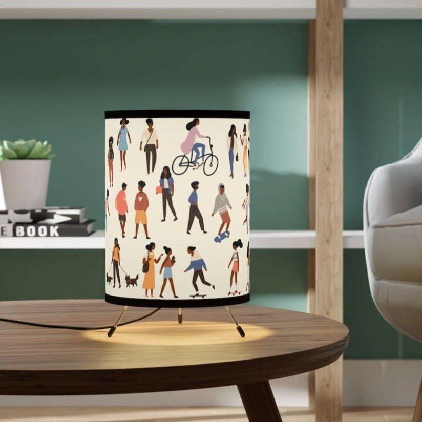 Brown People Lamp-The Trini Gee