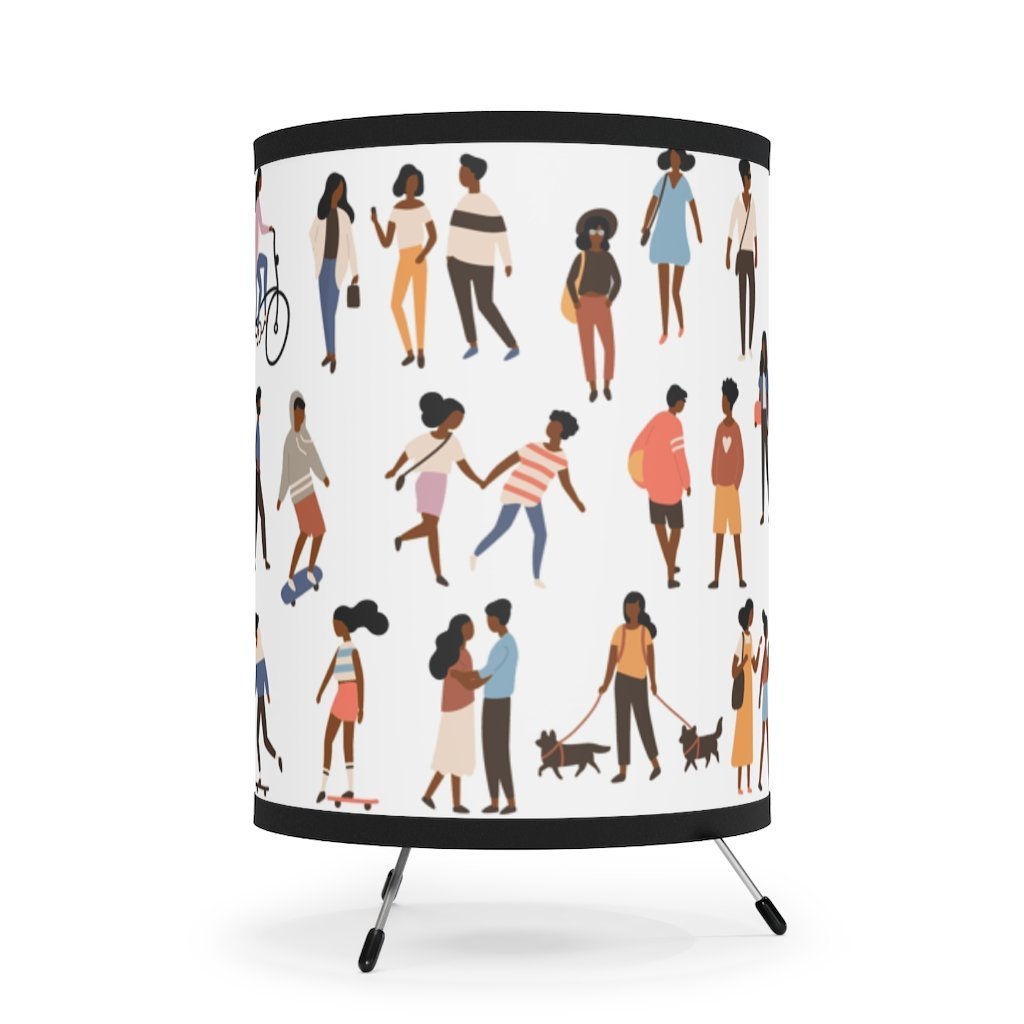 Brown People Lamp-The Trini Gee