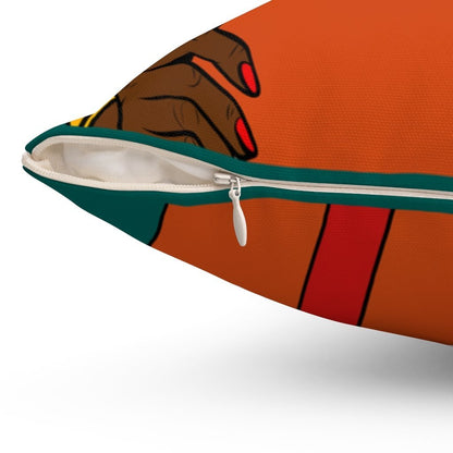 Brown Reader Pillow-The Trini Gee