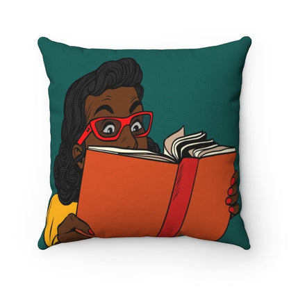 Brown Reader Pillow-The Trini Gee
