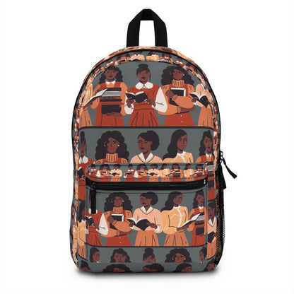 Brown Readers Backpack