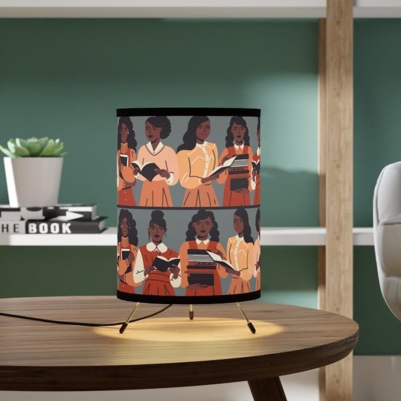 Brown Readers Lamp-The Trini Gee